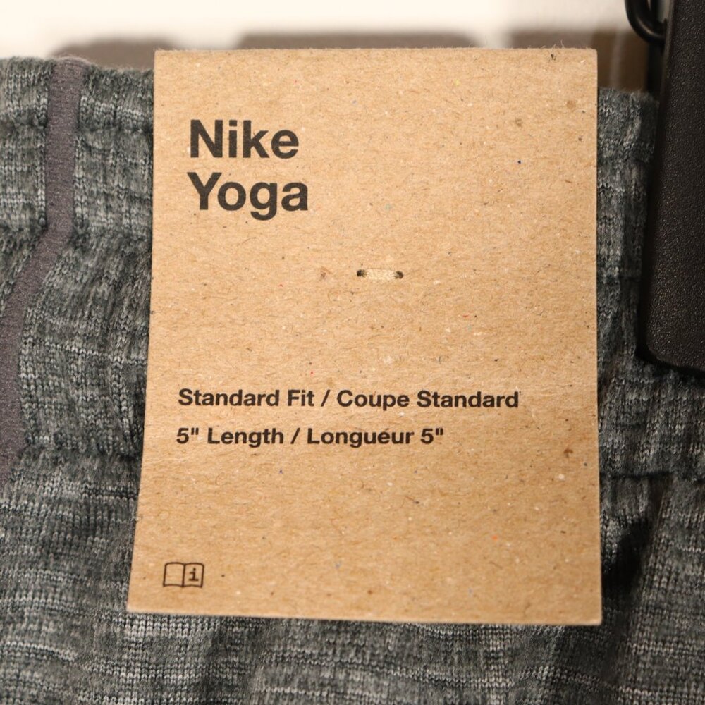 NWT Nike Men's Yoga Shorts in Gray Size Large - Picture 7 of 15